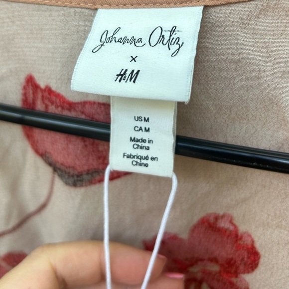 Johanna Ortiz x H&M Crepe Wrap Front Dress - Picture 4 of 10